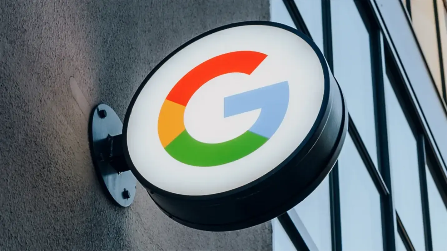 Google Home smart speaker showing 'Ok Google' command